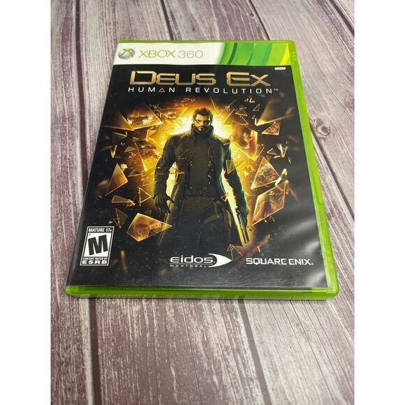 Deus Ex Human Revolution Xbox 360 - Complete CIB - Picture 1 of 3